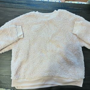 Purple Women Fuzzy Pullover